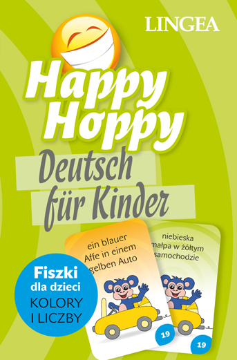 Happy Hoppy. Fiszki dla dzieci. Kolory i liczby